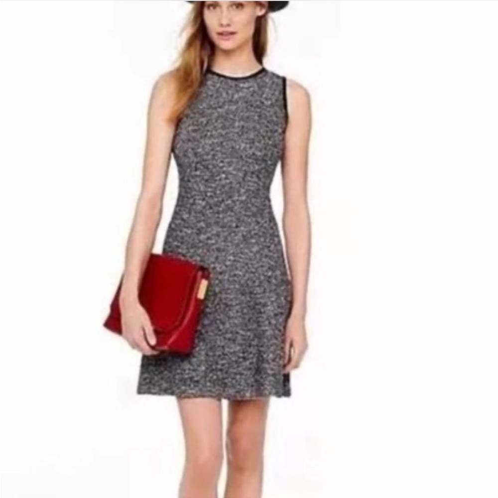 J CREW Sleeveless Tweed Mini Dress - 0